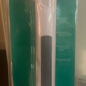 White and Gray Suction Handle